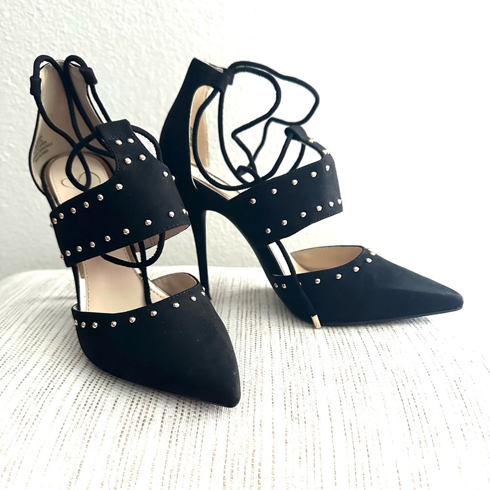 JESSICA SIMPSON Strappy Studded Women's Heels